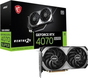 MSI VGA NVIDIA RTX 4070 SUPER VENTUS 2X OC 12G