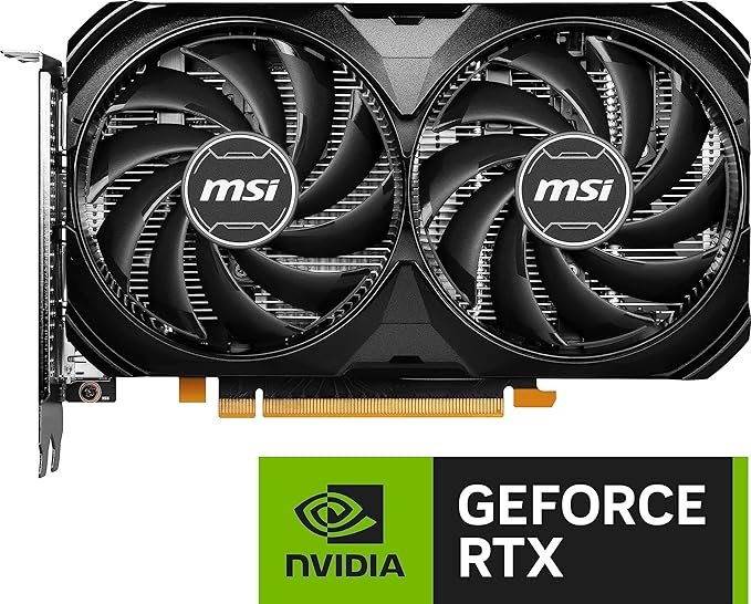 MSI VGA NVIDIA RTX 4060 VENTUS 2X BLACK computerandparts.com