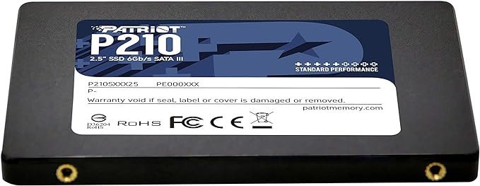 Patriot P210 1TB SSD 2.5インチ SATAIII Patriot P210 1tb SSD 2.5” Sata III 6gb/s Internal Solid State